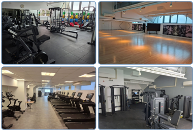 The Gym at Dollan Aqua Centre.